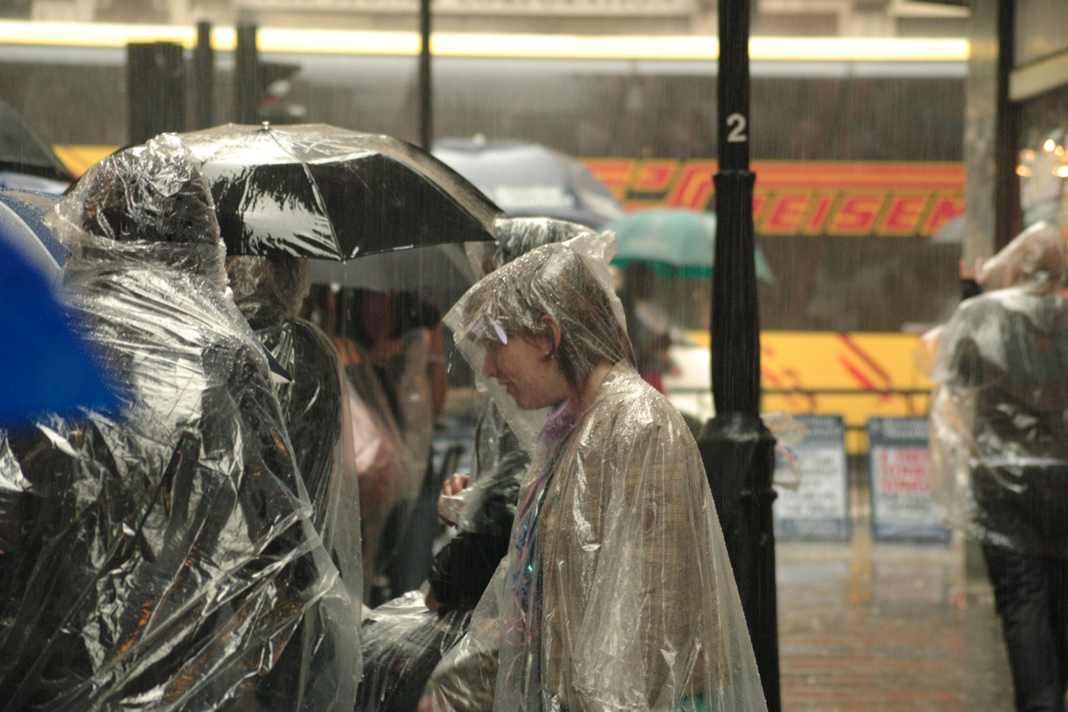 People queueing up for the Harry Potter book launch in London.