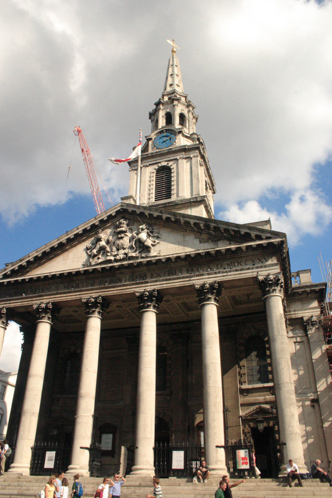 St Martins in the Field at Trafalgar Square