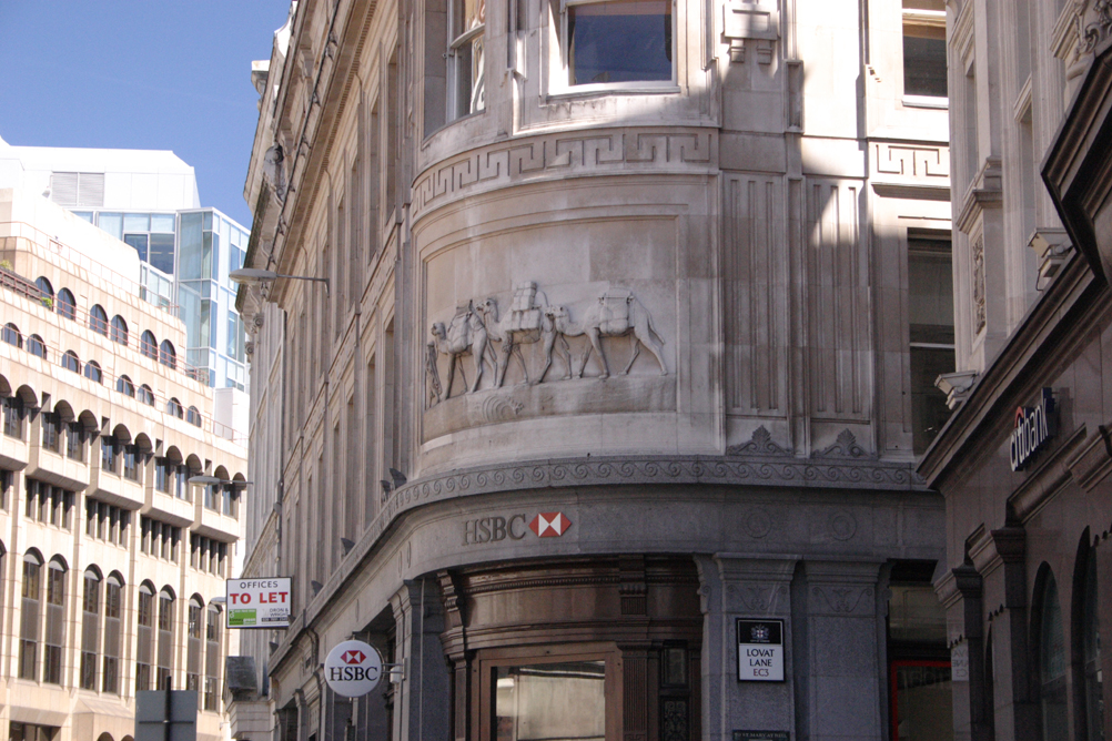 Buildings on Fenchurch Street in the city.