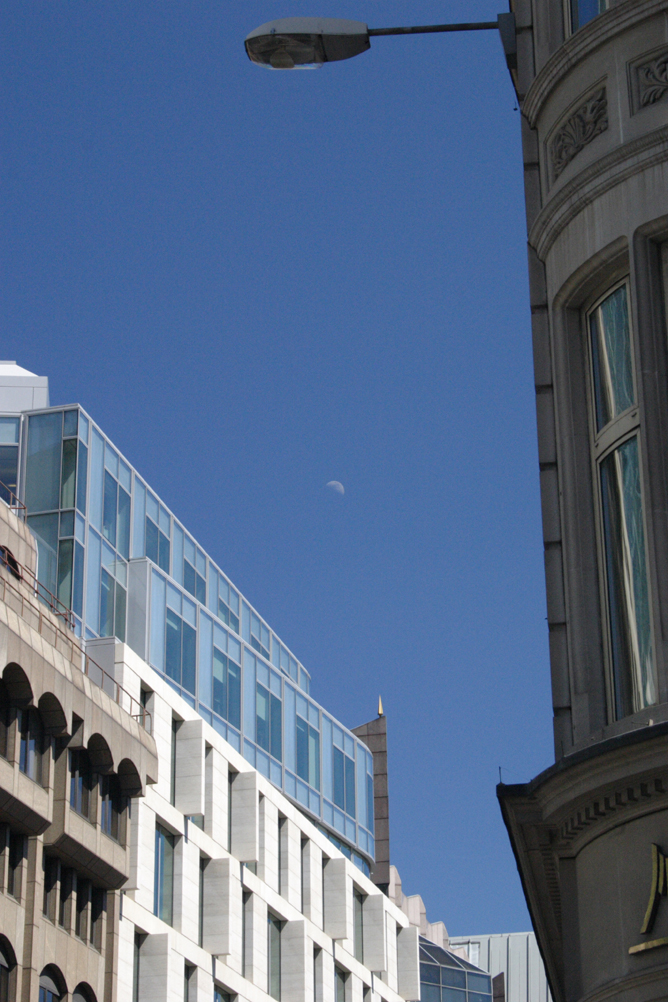 Buildings on Fenchurch Street in the city.