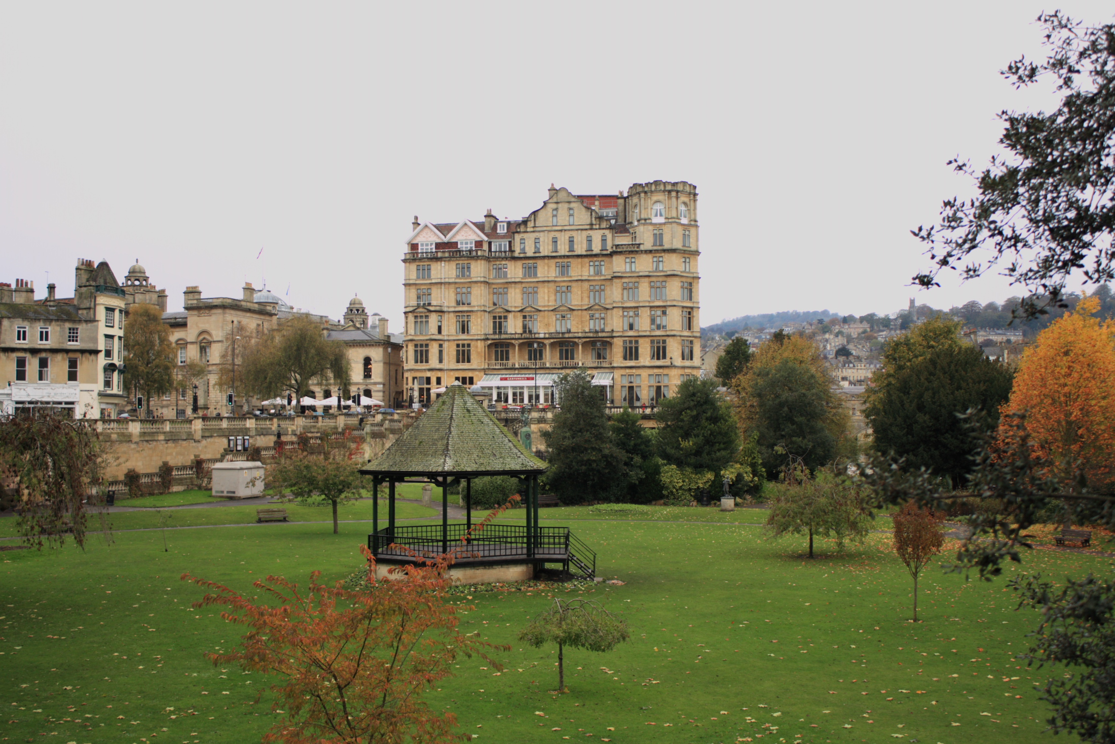 Park in central Bath