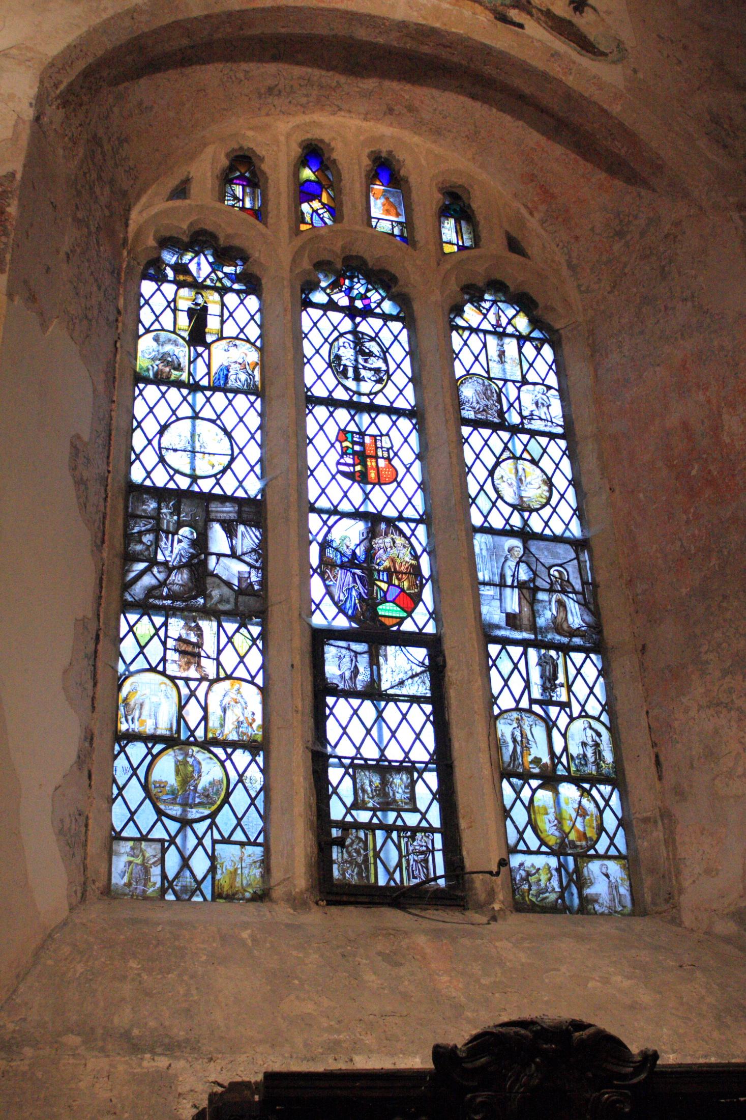Inside the Chapel at Farleigh Hungerford Castle