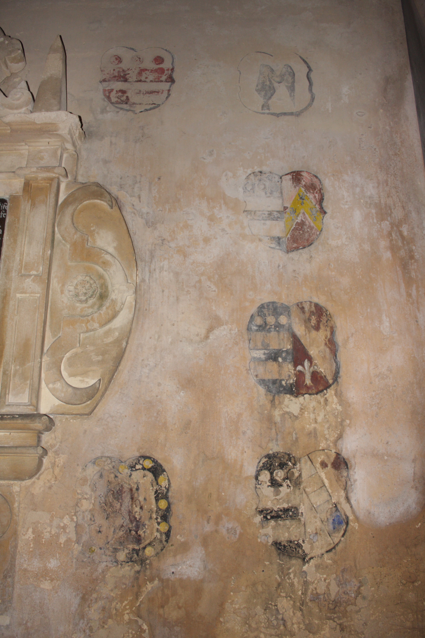 Inside the Chapel at Farleigh Hungerford Castle