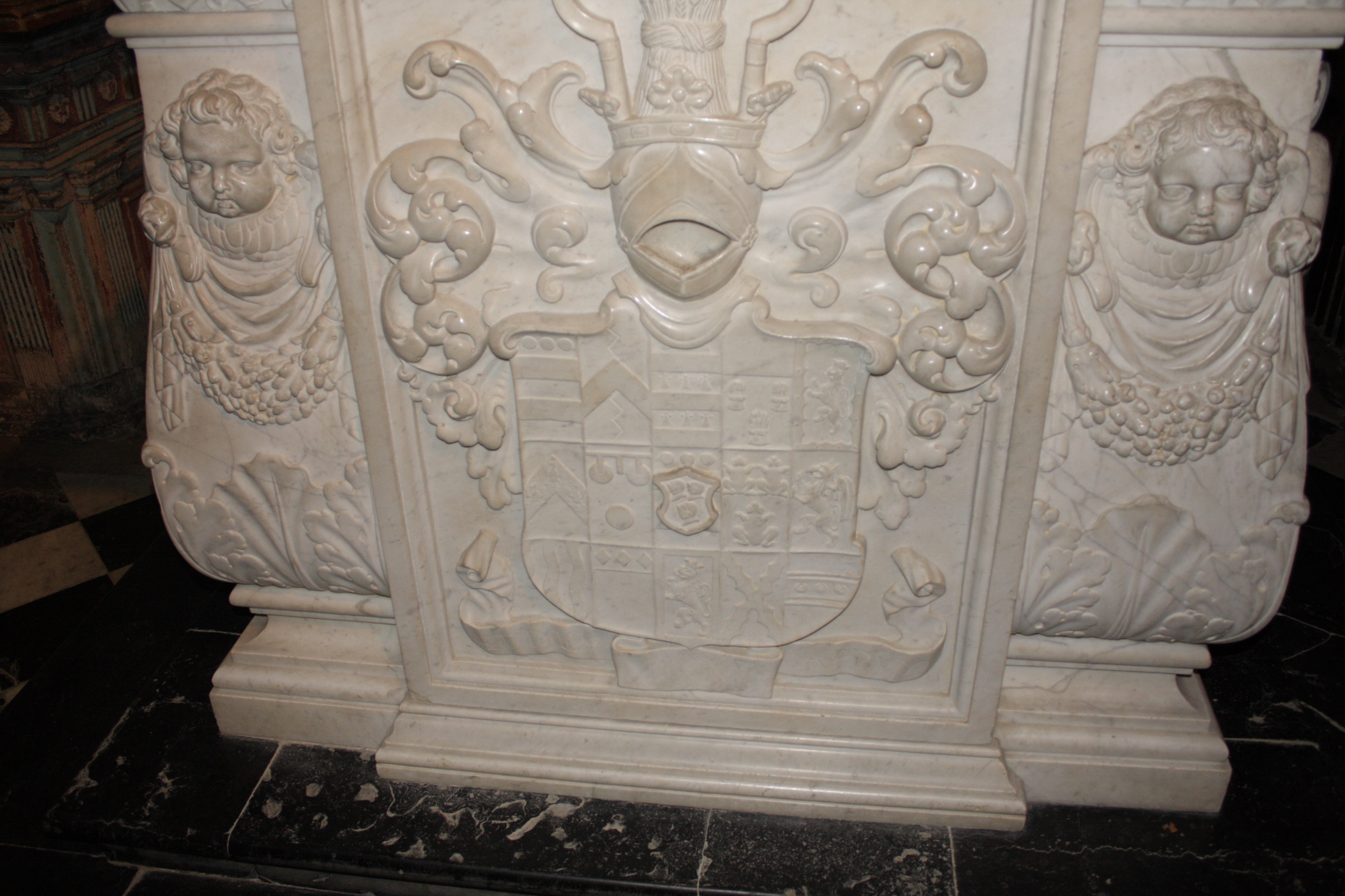 Inside the Chapel at Farleigh Hungerford Castle