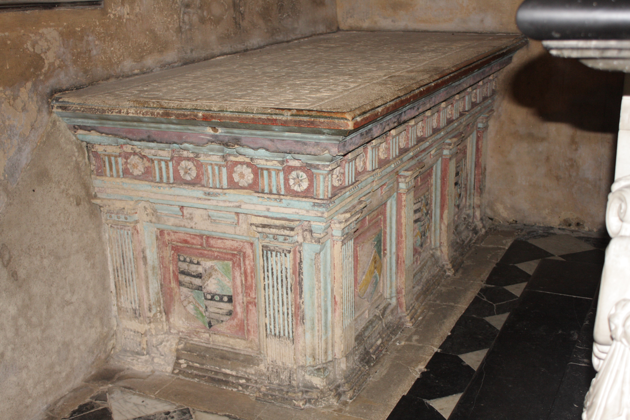 Inside the Chapel at Farleigh Hungerford Castle