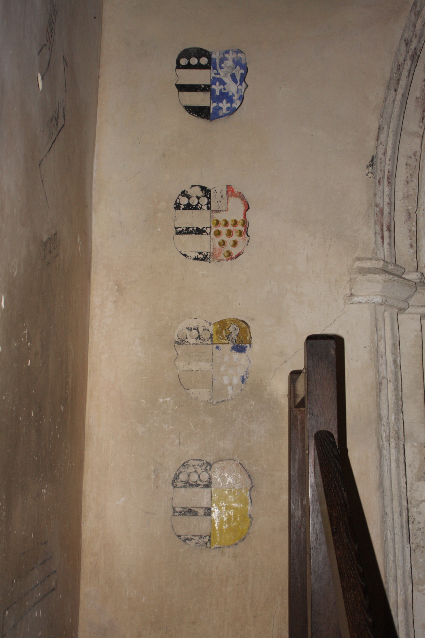 Inside the Chapel at Farleigh Hungerford Castle