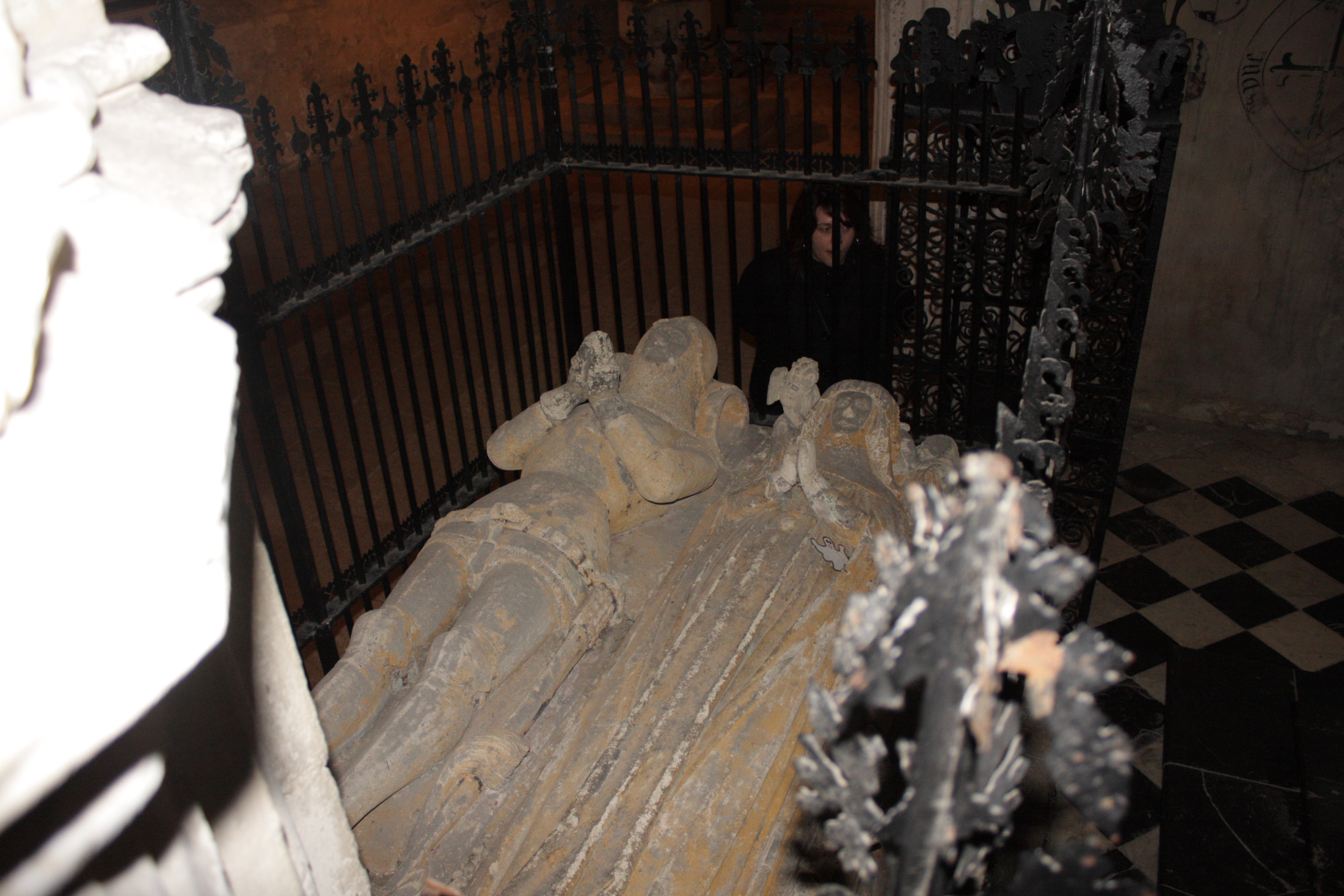 Inside the Chapel at Farleigh Hungerford Castle