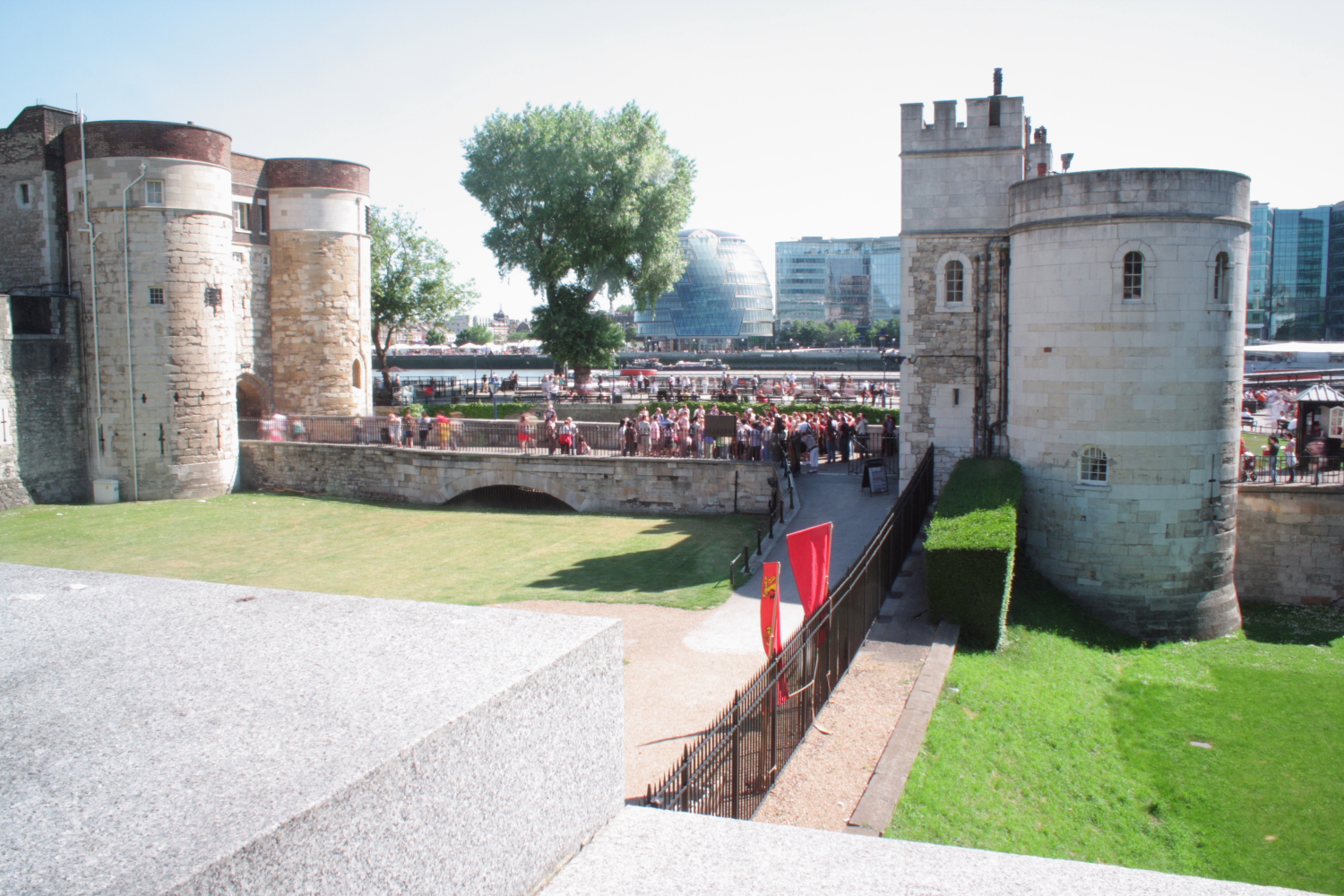 Siege Warfare demonstration at the Tower of London
