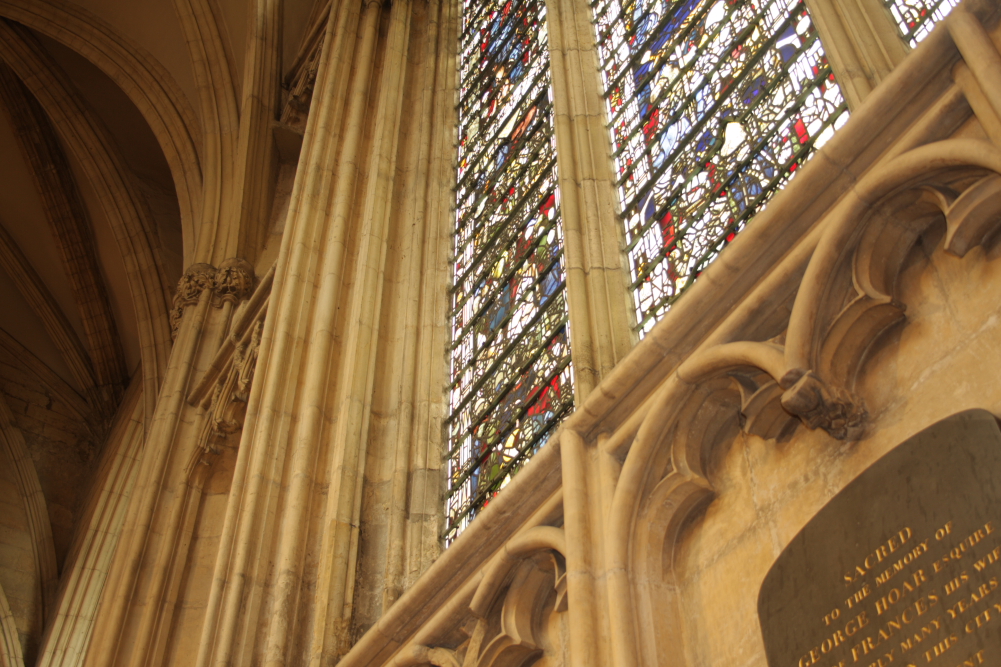 Interior of York Minster Cathedral