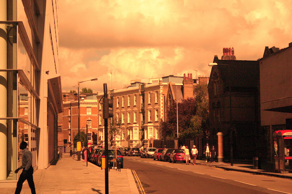 Buildings on Victoria Street.
