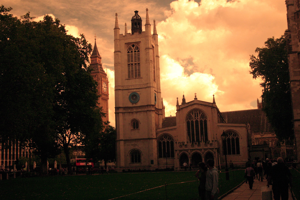 St Margarets Church in Parliament Square