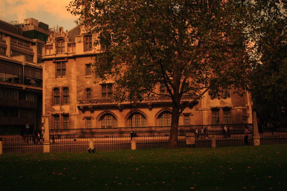 Old office buildings on Parliament Square