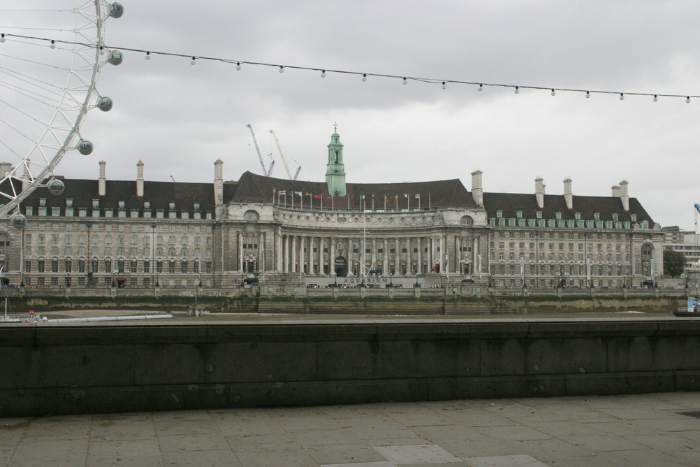 County Hall as seen from Victoria Embankment