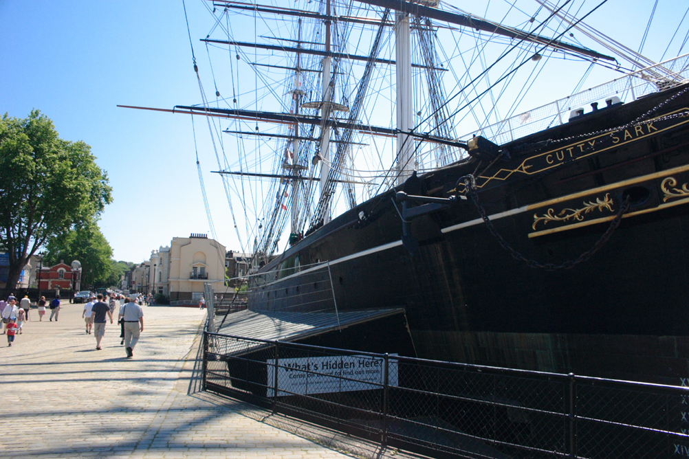 Cutty Sark in Greenwich.